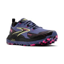 Additional picture of Brooks Cascadia 18 GTX Women's Trail Running Shoes Grey Blue Black Pink Size 7.5