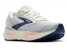 Additional picture of Brooks Adrenaline GTS 24 Women's Running Shoes Grey Blue Ribbon Peach Size 7