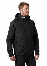 Additional picture of Helly Hansen Crew Hooded Midlayer Jacket 2.0 Black Size Large