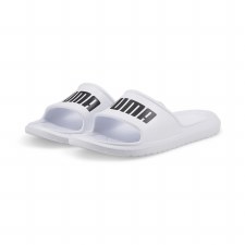 Additional picture of Puma Divecat v2 Lite Unisex Slides White Black Size 9