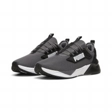 Additional picture of Puma Retaliate 3 Trainers Mens Black Cool Dark Gray Size 7