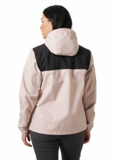Additional picture of Helly Hansen Women’s Vancouver Rain Jacket Pink Cloud Size XL