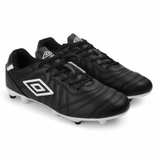 Additional picture of Umbro Speciali Liga Firm Ground Football Boots Black White Size 9