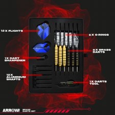 Additional picture of Arrow180 Brass Darts Set 22g
