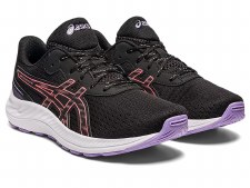 Additional picture of Asics Gel Excite 9 GS Kids Running Shoes (Black Papaya) Size 5