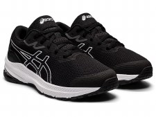 Additional picture of Asics GT-1000™ 11 GS Kids Running Shoes (Black White) Size 3
