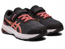 Additional picture of Asics GT-1000™ 11 PS Kids Running Shoes (Black Papaya) Size 10