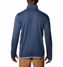 Additional picture of Columbia Men's Park View™ Fleece Jacket Navy Heather Size Small
