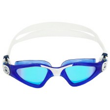 Additional picture of Aqua Sphere Kayenne Mirror Goggles Blue Titanium Mirror Lens Adults