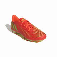 Additional picture of Adidas Predator Edge.4 Firm Ground Football Boots (Solar Red Solar Green Core Black) 10