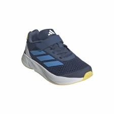 Additional picture of Adidas Duramo SL Velcro Kids Running Shoe Ink Blue Burst Spark Size 10