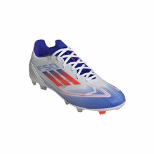 Additional picture of Adidas F50 League Firm Ground Football Boots White Solar Red Lucid Blue Size 6