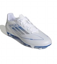 Additional picture of Adidas F50 Club Firm/Multi-Ground Boots White Metalic Silver Size 6