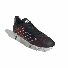 Additional picture of Adidas Kakari Elite Soft Ground Rugby Boots Black Scarlet Size 8