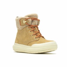 Additional picture of Merrell Women's Marquette Thermo Lace Waterproof Boots Tan Size 6.5