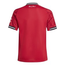 Additional picture of Adidas Manchester United 25/26 Home Jersey Kids Red Age 7-8