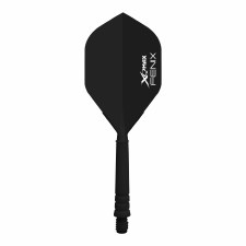 Additional picture of XQMax Fenix In Between Molded Flight & Shaft 28 mm Black
