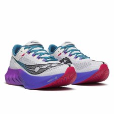 Additional picture of Saucony Endorphin Pro 4 Women's Running Shoes White Shadow Size 5