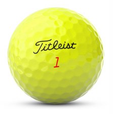 Additional picture of Titleist Trufeel Golf Balls 3 Pack Yellow