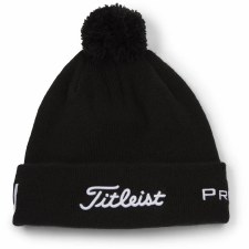 Additional picture of Titleist Tour Pom Pom Beanie Black One Size