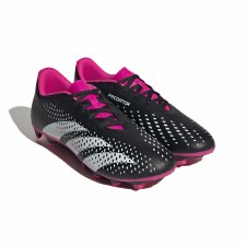 Additional picture of Adidas Predator Accuracy.4 Firm Ground Football Boots (Core Black White Shock Pink) Size 9