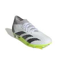 Additional picture of Adidas Predator Accuracy.3 Soft Ground Football Boots White Black Lucid Size 9.5