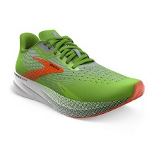 Additional picture of Brooks Hyperion Max Men's Running Shoes Green Geko Red Orange White Size 8