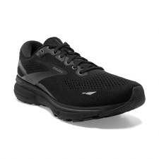 Additional picture of Brooks Ghost 15 Wide 2E Men's Running Shoes Black Black Size 8.5