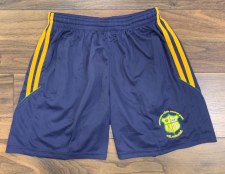 Additional picture of CS Kilmihil Zip Pocket Training Shorts (Navy Amber Green) 10-11