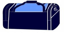 Additional picture of CS St Marys Athletic Club Holdall (Navy Sky White)