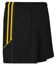 Additional picture of CS Club Training Zip Pocket Short (Black Amber) 5-6