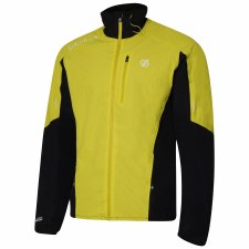 Additional picture of Dare2b Mediate II Men's Cycling Jacket Neon Spring Black Size Small