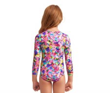 Additional picture of Funkita Toddlers Girl's Sun Cover One Piece Garden Party Age 7