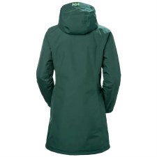Additional picture of Helly Hansen Womens Long Belfast Winter Jacket (Darkest Spruce) Size XL