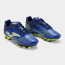 Additional picture of Joma Xpander 2304 Firm Ground Footballs Boots (Royal Blue Flo Yellow) Size 5.5