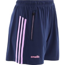 Additional picture of O'Neills Clare Ladies Dolmen Poly Shorts Navy Cotton Candy Lavendar Age 5-6