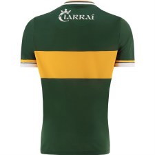 Additional picture of O'Neills Kerry Home GAA Jersey Green Amber Age 5-6