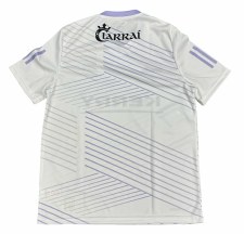 Additional picture of O'Neills Kerry GAA Training Jersey 2024 White Purple Silver Size XL