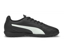 Additional picture of Puma Monarch II TT Astro Turf Football Boots (Black White) Size 7