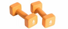 Additional picture of Pure2improve Neoprene Dumbbell Set (Orange) 4KG