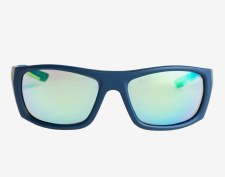 Additional picture of Quiksilver Knockout Sunglasses Matt Navy Flash Green