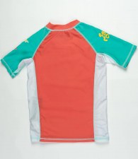 Additional picture of SaltrockSurf Sister Short Sleeve Rash Vest (Pink Multi) 11-12