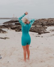 Additional picture of Saltrock Spring Wetsuit 3/2 (Turquoise) Size 12