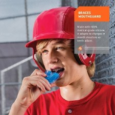 Additional picture of Shock Doctor Brace Mouthguard (Pink) Age 12+