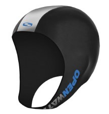 Additional picture of Sola 3mm Openwater Swim Cap Black Blue Small
