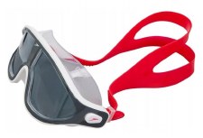 Additional picture of Speedo Biofuse Rift Swimming Mask White Red Smoke Lens Adult