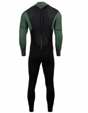 Additional picture of Typhoon Storm3 Wetsuit 3/2  Men's (Black Myrtle Green) Medium