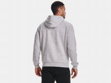 Additional picture of Under Armour Rival Fleece Full Zip Hoodie (Light Grey Heather) Small
