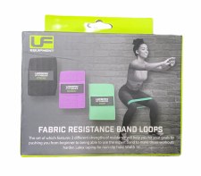 Additional picture of Urban Fitness Fabric Resistance Bands Loop Set (Set of 3) 15 Inch