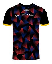 Additional picture of Gaelic Armour Western Gaels Training Jersey (Black Multi) Small